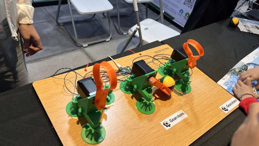 Integrated smart servos from Gearotons