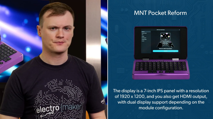 Pocket Reform  - 7 inch display