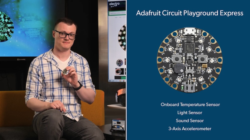 Adafruit Circuit Playground Express Sensors
