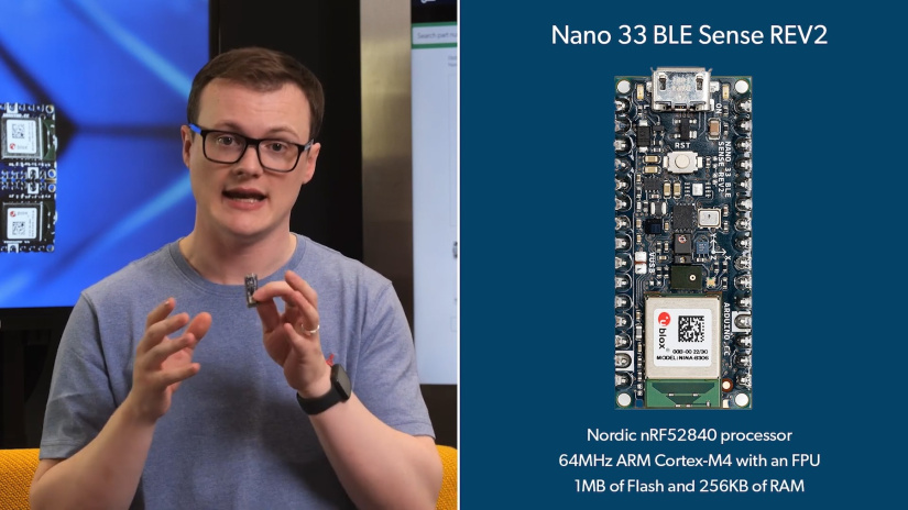 Arduino Nano 33 BLE Sense REV2 CPU and Memory