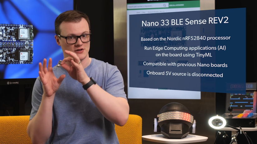Arduino Nano 33 BLE Sense REV2 key features