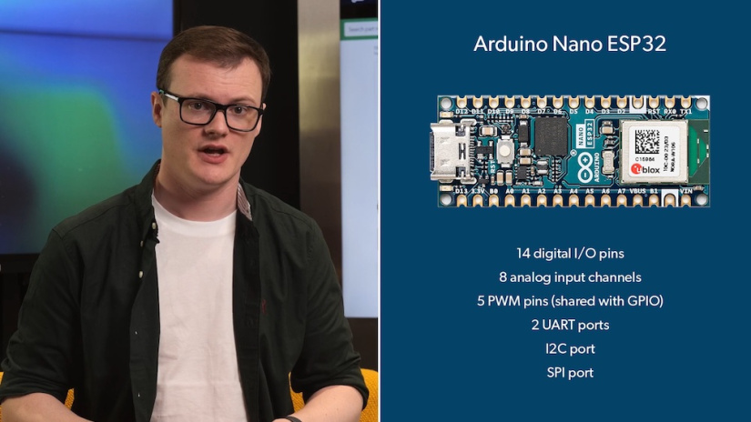 Arduino Nano ESP32 specs
