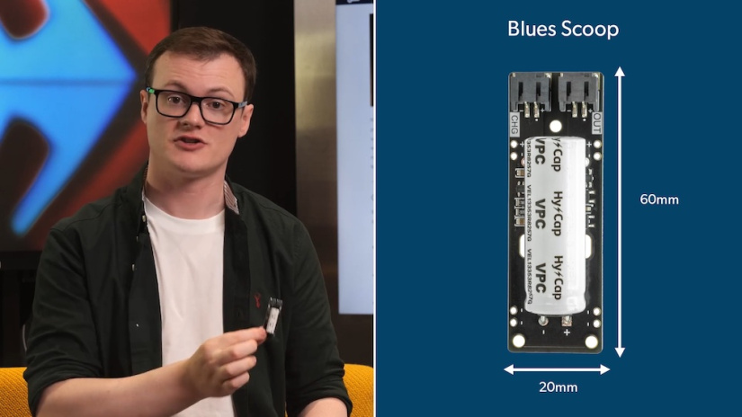 Blues Scoop Dimentions