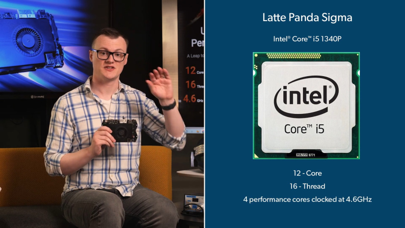 LattePanda Sigma - intel core i5 chip