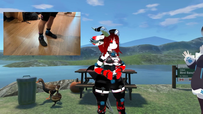 SlimeVR Tracker Demo - ians feet