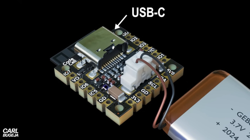 Making a tiny 9-Axis ESP32 Controller - USB C