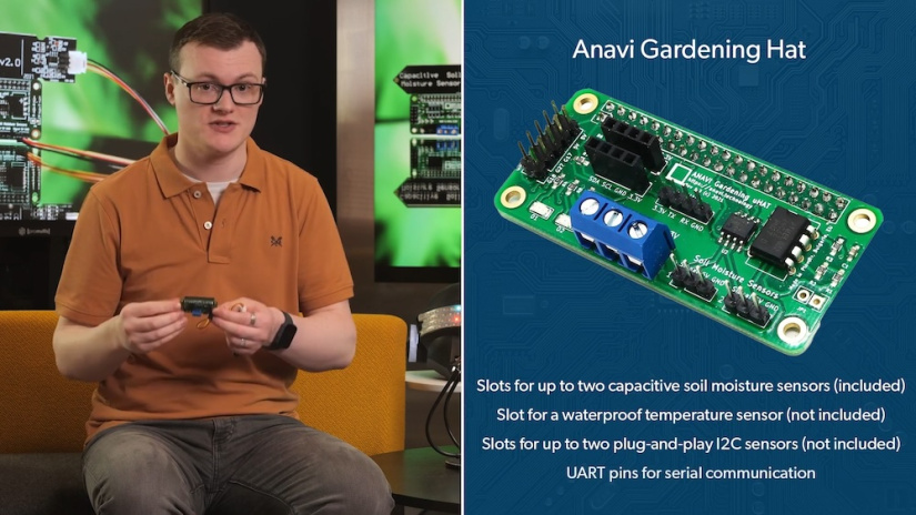 Anavi Gardening uHAT features