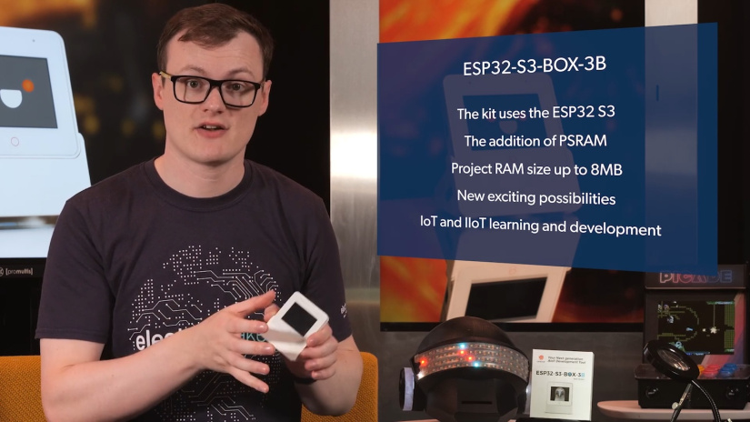 Espressif ESP32-S3-BOX-3B Features