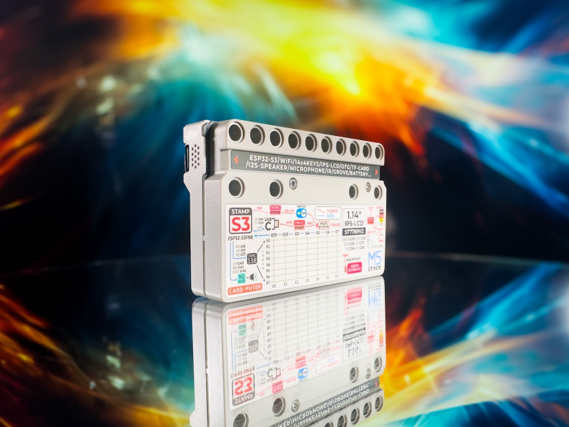 m5 Stack Cardputer back of product 