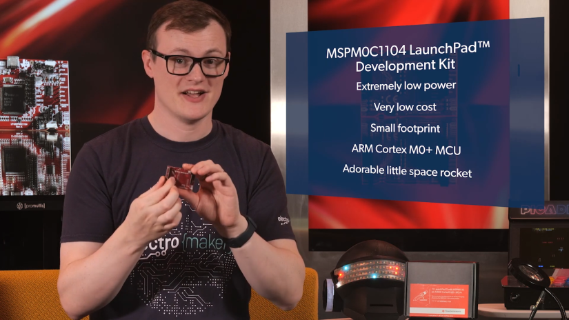 Texas Instruments LP-MSPM0C1104 Launchpad features