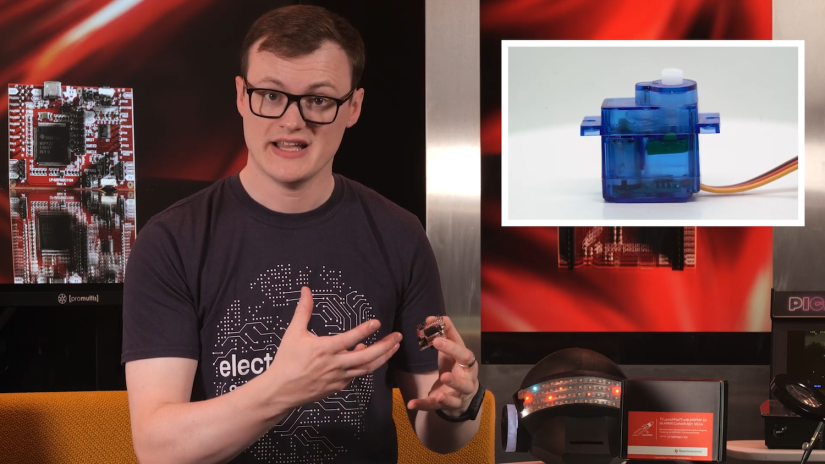 exas Instruments LP-MSPM0C1104 Launchpad - servo