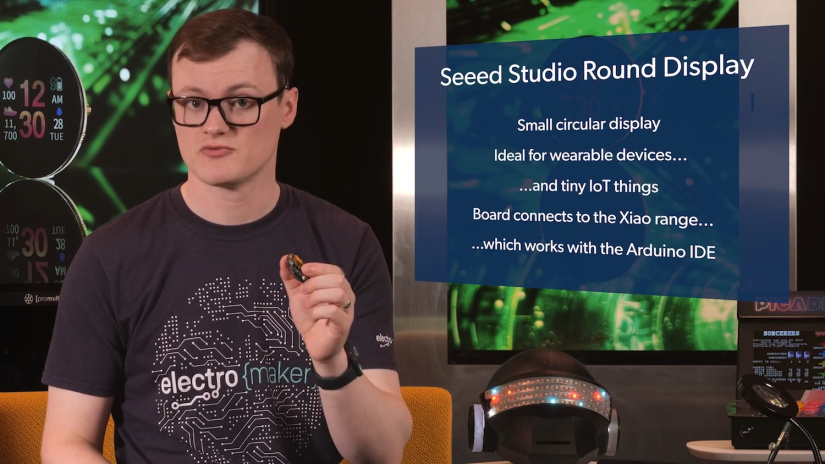 Seeed Studio's Round Display for XIAO features