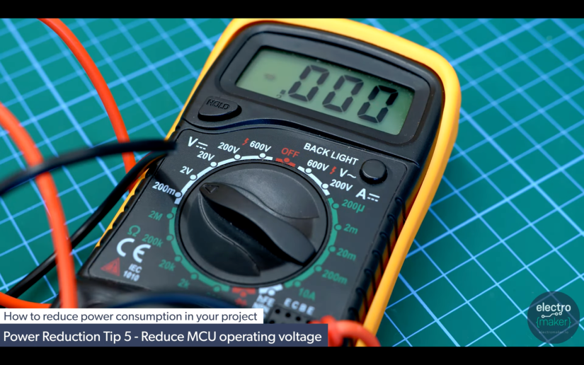 How to Reduce Power Consumption in a Circuit for Embedded Projects