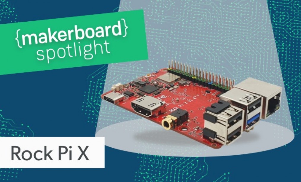 Maker Board Spotlight Rock Pi X