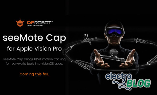 DFRobot Launches seeMote Cap and Cube for Apple Vision Pro Developers