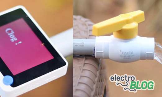 Water Pipe Clog Detector uses TinyML