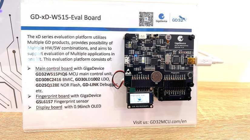 GigaDevice’s Award-Winning GD-xD-W515-EVAL Board