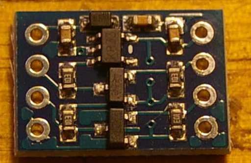 Top side of the board - Very Compact ! :)