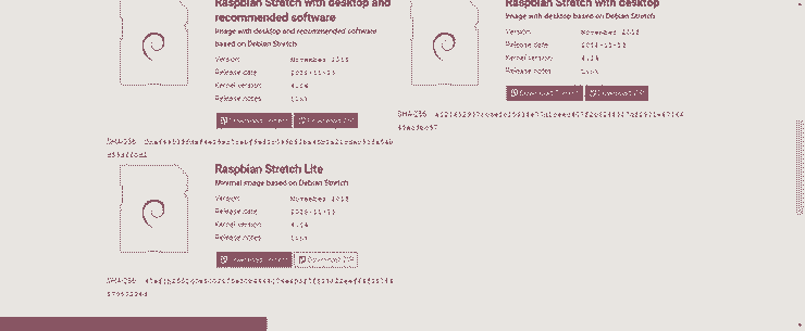Download Raspbian Stretch Lite