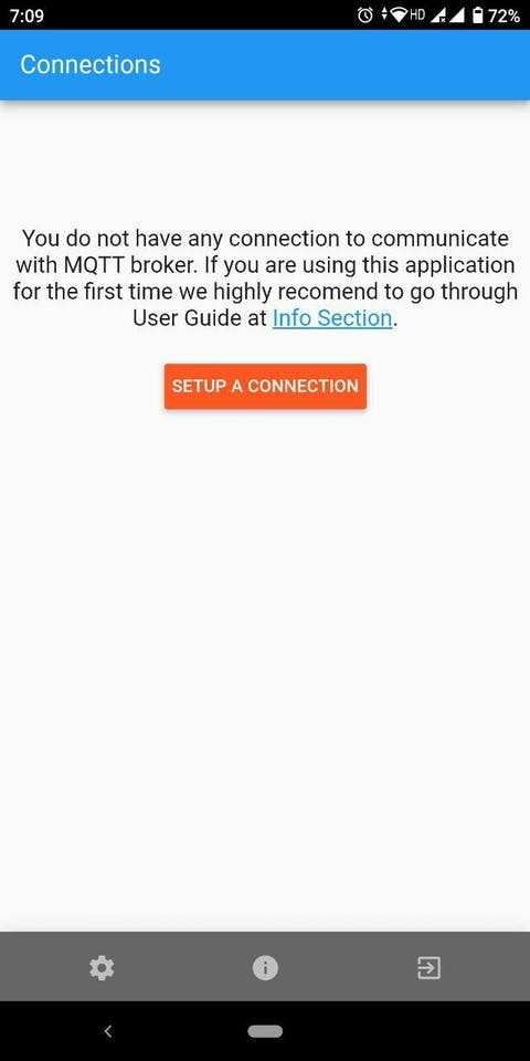 Setup MQTT Connection 