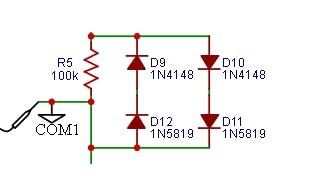Bi-directional voltage clamp