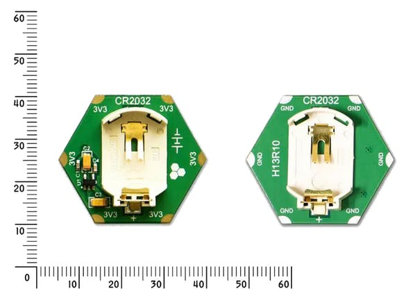 Dual Coin Cell Battery Holders In-series (H04R2x)