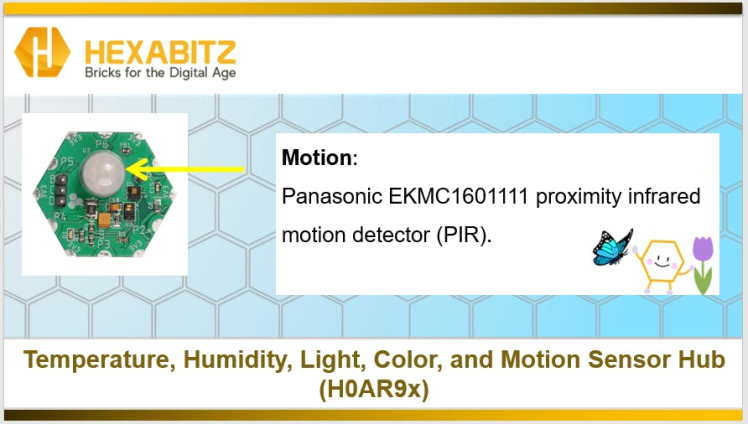 Panasonic EKMC1601111 proximity infrared motion detector (PIR)
