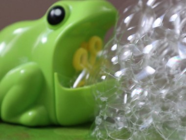 The Internet Controlled Bubble Machine