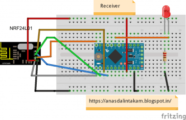 Arduino Wireless Remote With 2.5ghz Nrf24l01