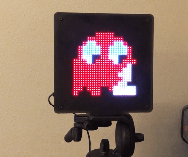 Led Pixel Art Frame With Retro Arcade Art, App Controlled