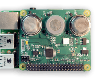 Sensly Hat For Raspberry Pi Air Quality & Gas Detector V0.9