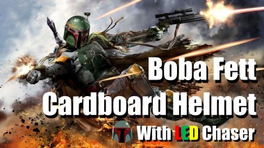 Diy - Boba Fett Helmet With Led Chaser Circuit