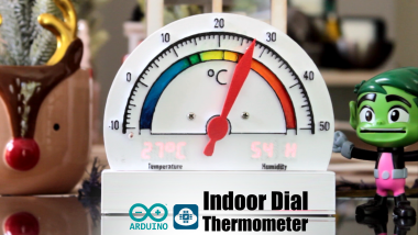 Nodemcu Based: 3d Printed Indoor Gauge Thermometer