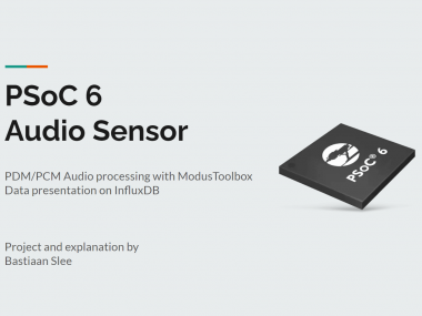 Psoc 6 Audio Sensor