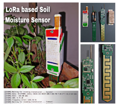 Lora Based Soil Moisture Sensor