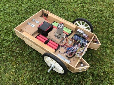 Arduino Controlled Robot Lawnmower - Ultrasonic And Rgb Sensors