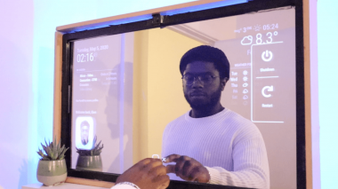 Build Your Own Smart Mirror Touchscreen (with Faceid)
