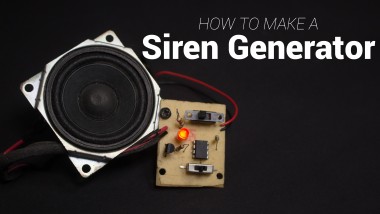 How To Make A Siren Generator