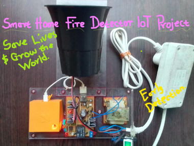 Smart Home Fire Detector Iot Project