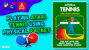 Play Atari 2600 Tennis With A Real Racket