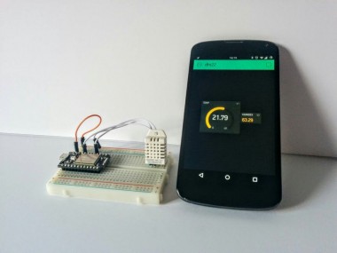 Temperature/humidity Monitor With Blynk