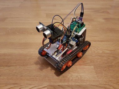 Crakobot |  Arduino Robot With Manual And Autopilot Modes
