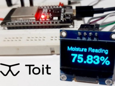 Soil Moisture Monitoring System With Esp32 And Toit