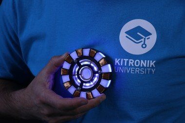 Microbit Powered Halo-ween Ironman Arc Reactor