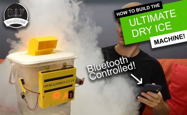 Ultimate Dry Ice Machine - Bluetooth, 3d Printed, Aa Battery