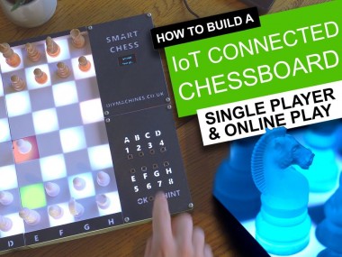 Diy Super Smart Chessboard | Play Online Or Against Rasp Pi