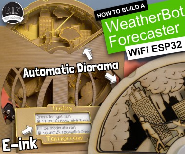 Weatherbot - A Motorised Weather Machine