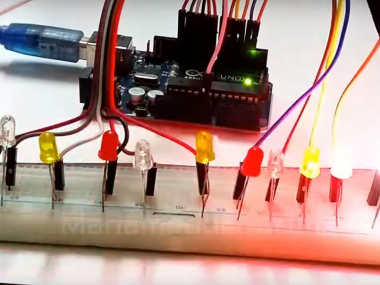 LED Sequential Control Arduino Tutorial