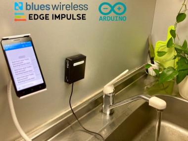 Running Faucet Alert System With Blues Wireless