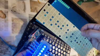 Arduino Mainframe With Punchcards